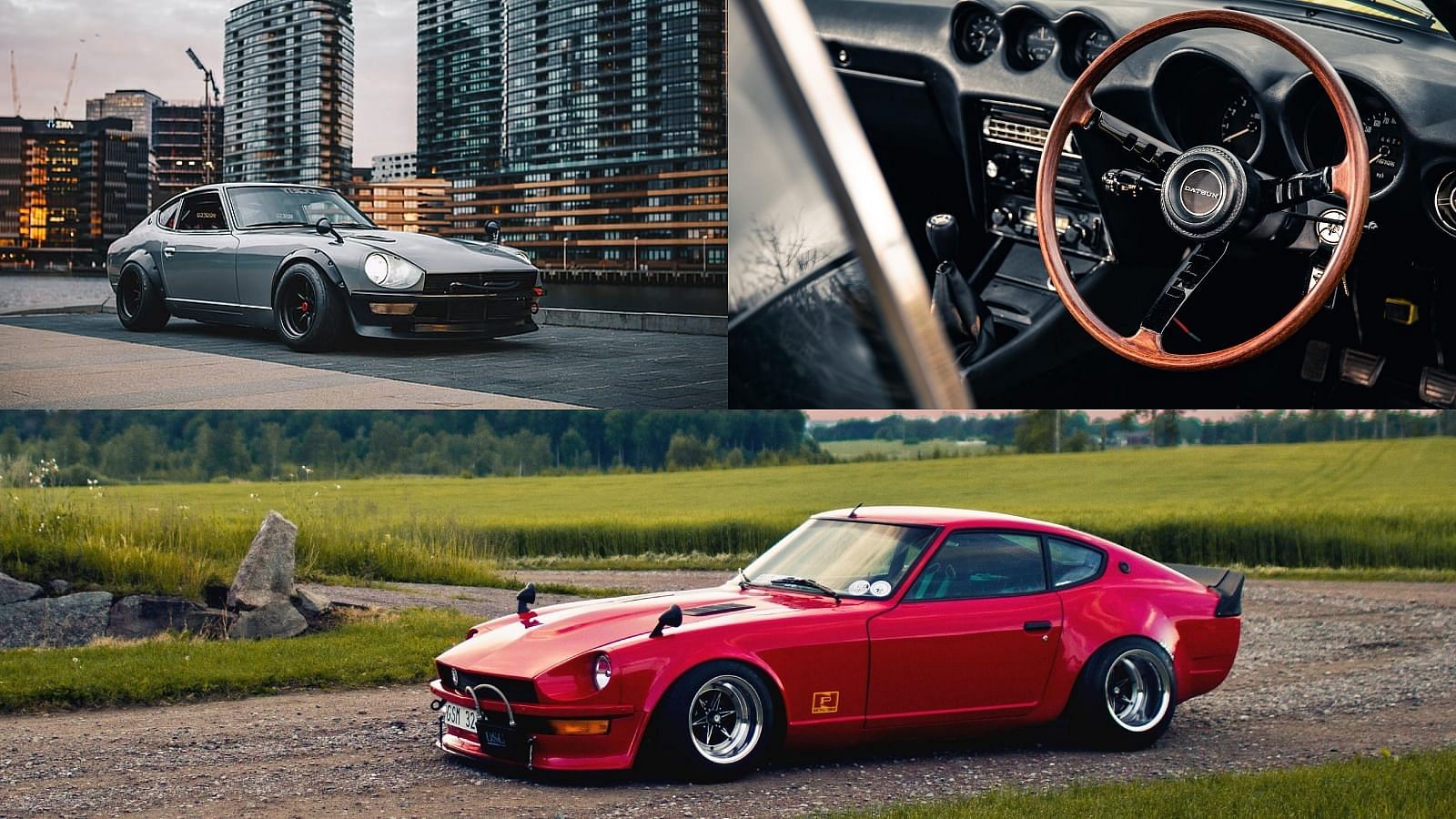 1970 Datsun 240Z and its dashboard