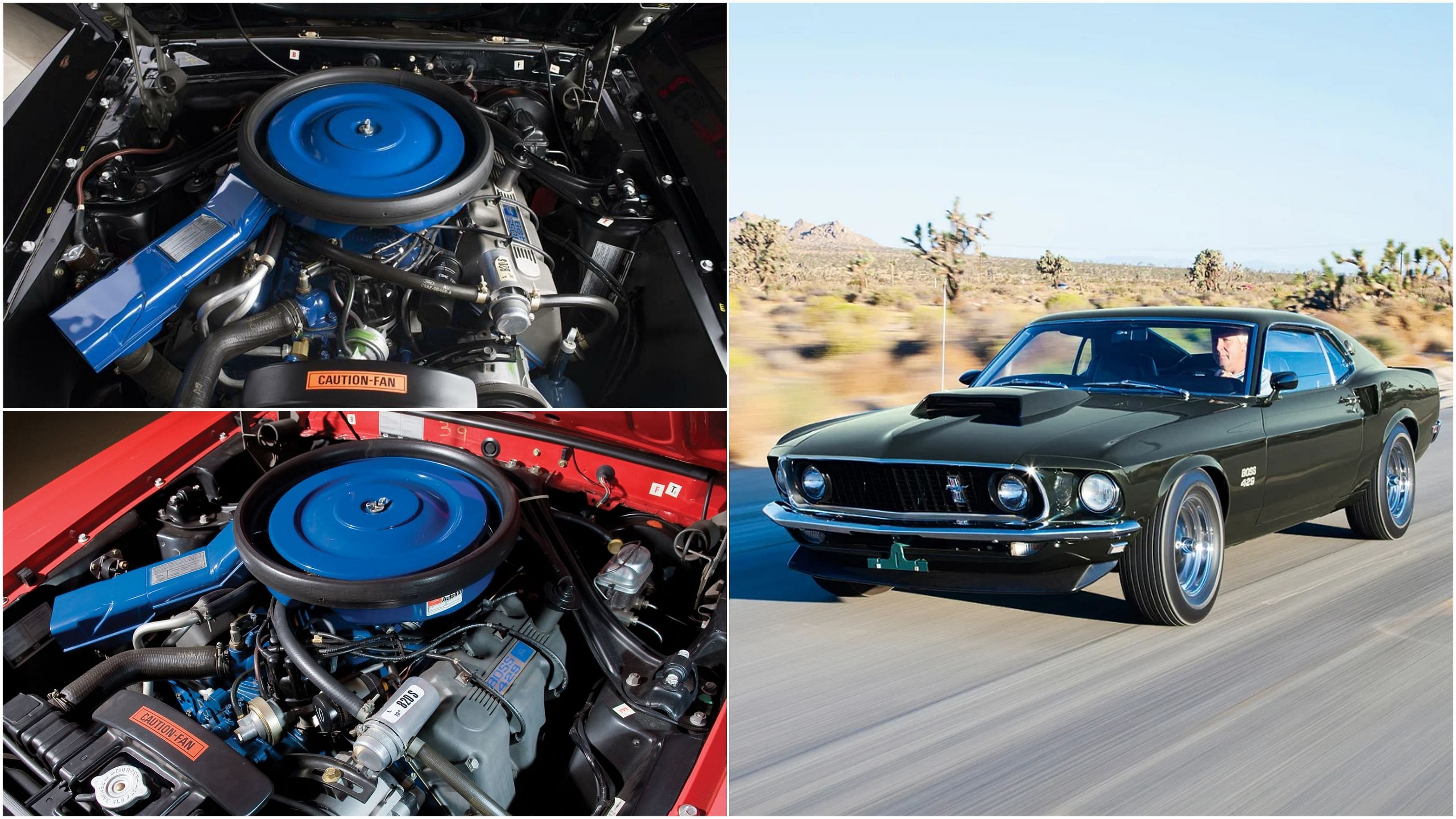 1969 Ford Mustang Boss 429 "Shotgun" engine