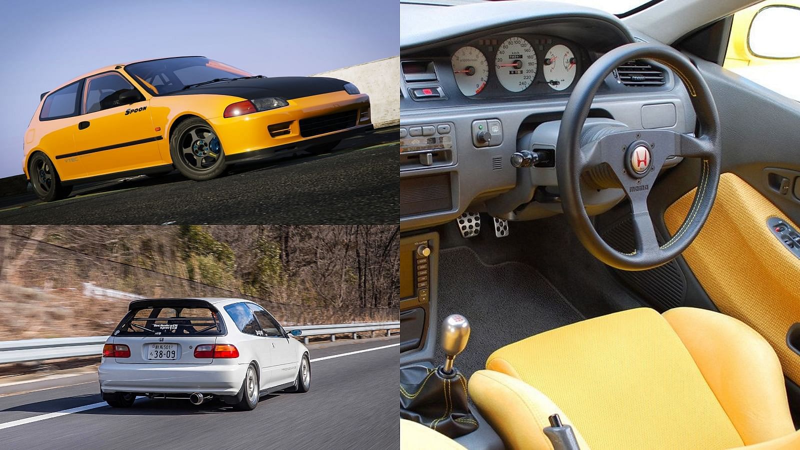 1991 Honda Civic SiR EG6 and its cockpit