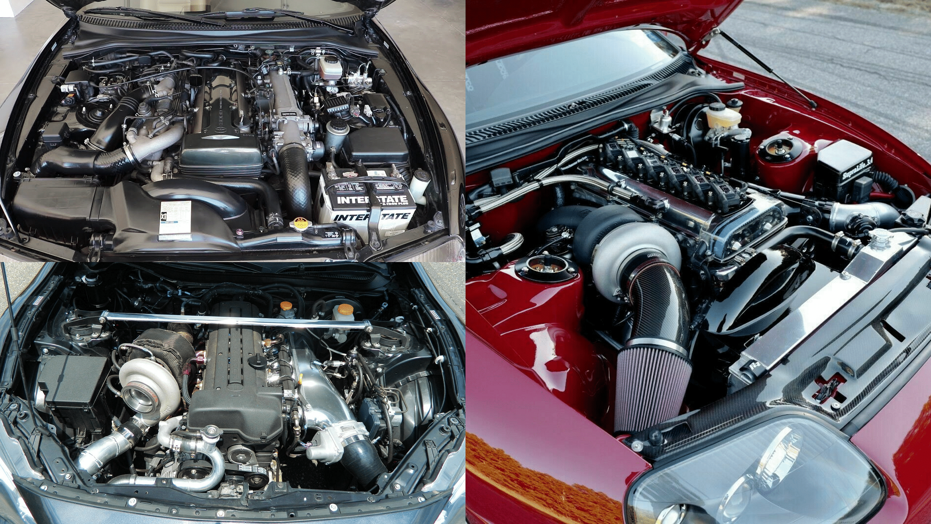 Toyota Supra 2JZ engine