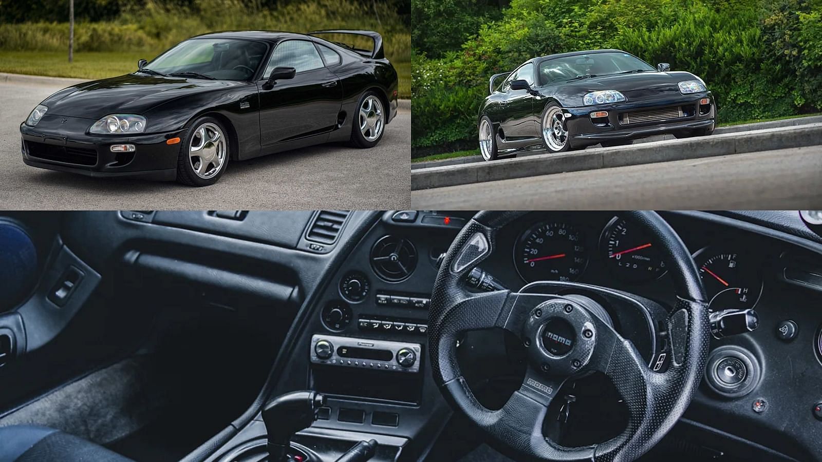 1990 Toyota Supra MK4 and its dashboard