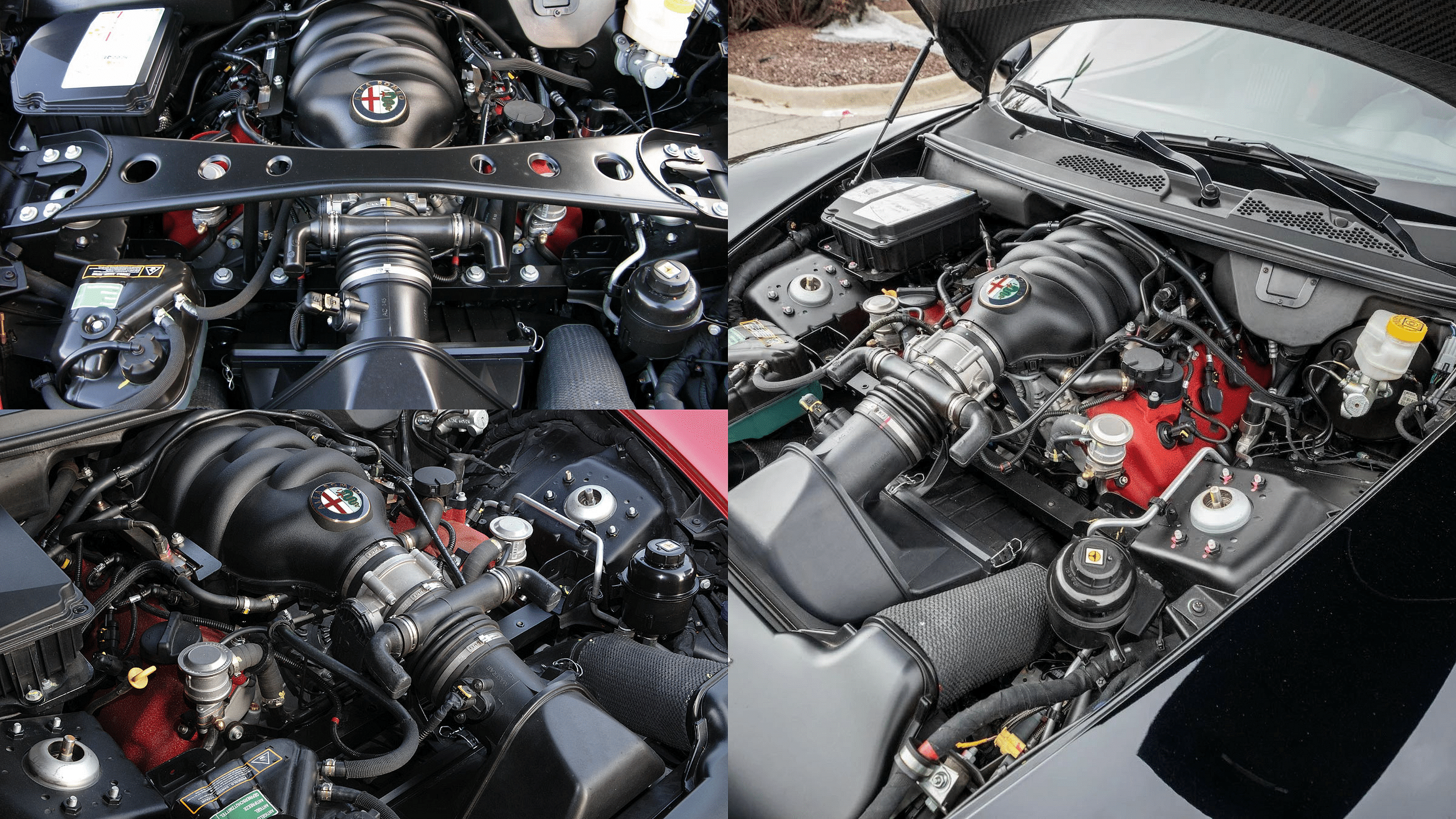 Alfa Romeo 8C Competizione - engine