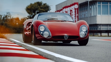The Remarkable Alfa Romeo 33 Stradale Came Straight From The Track To The Met Gala of Cars