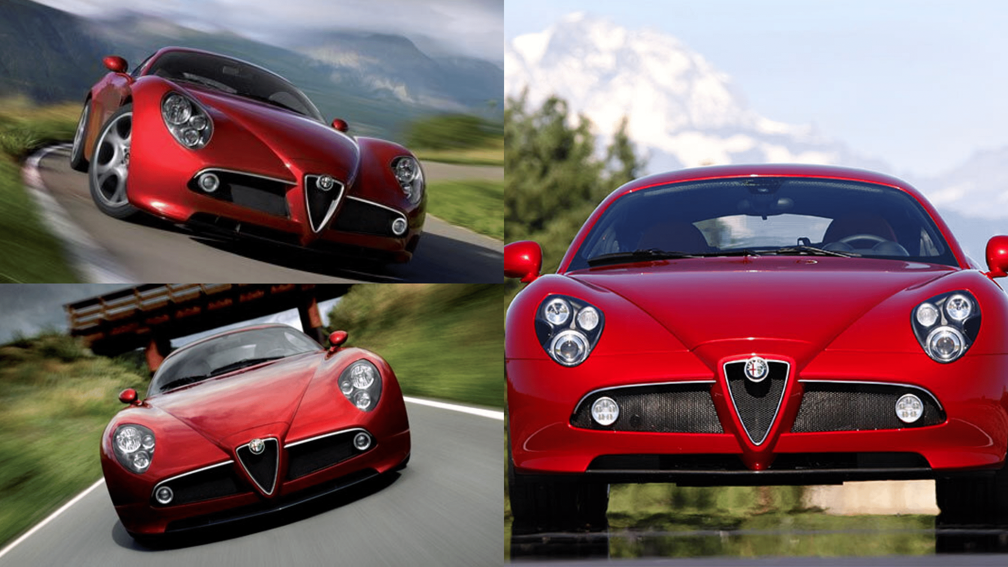 Alfa Romeo 8C Competizione - handling, front view