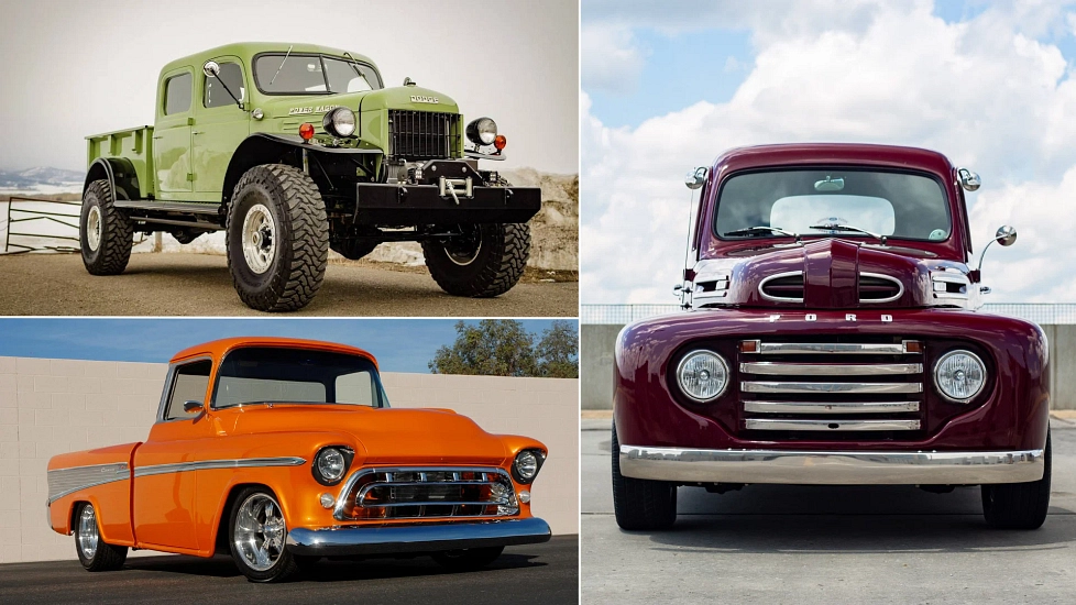 Take a look at some of the Best American Pickup Trucks From The 1950s