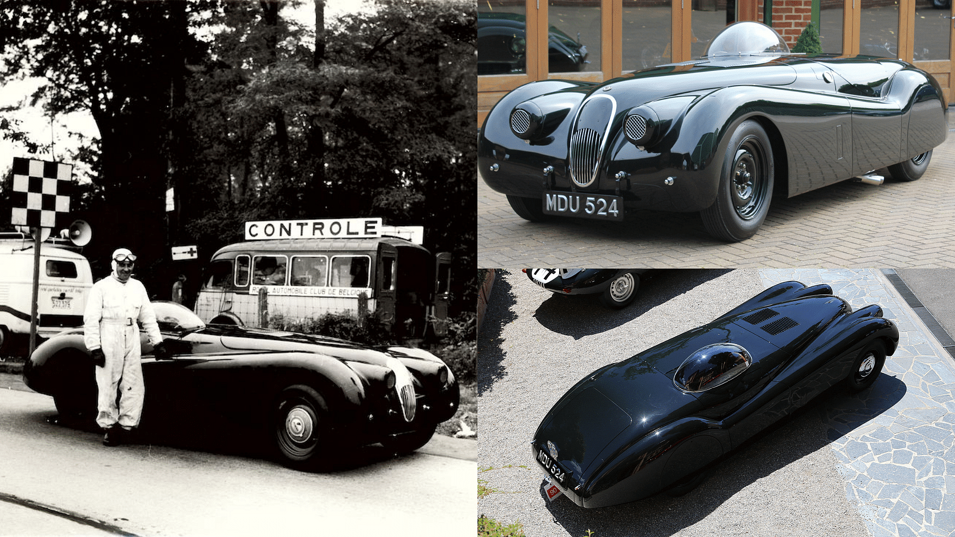 The Jaguar XK120 Fixed-head coupe