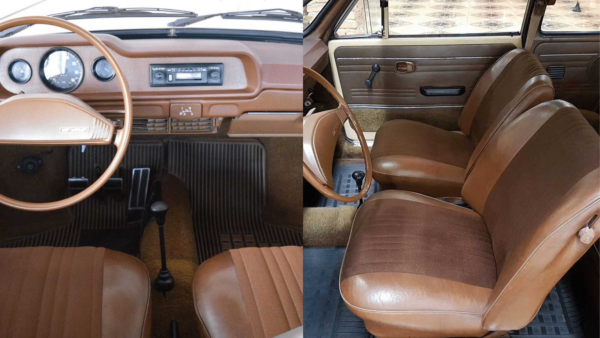 Volkswagen Brasília interior