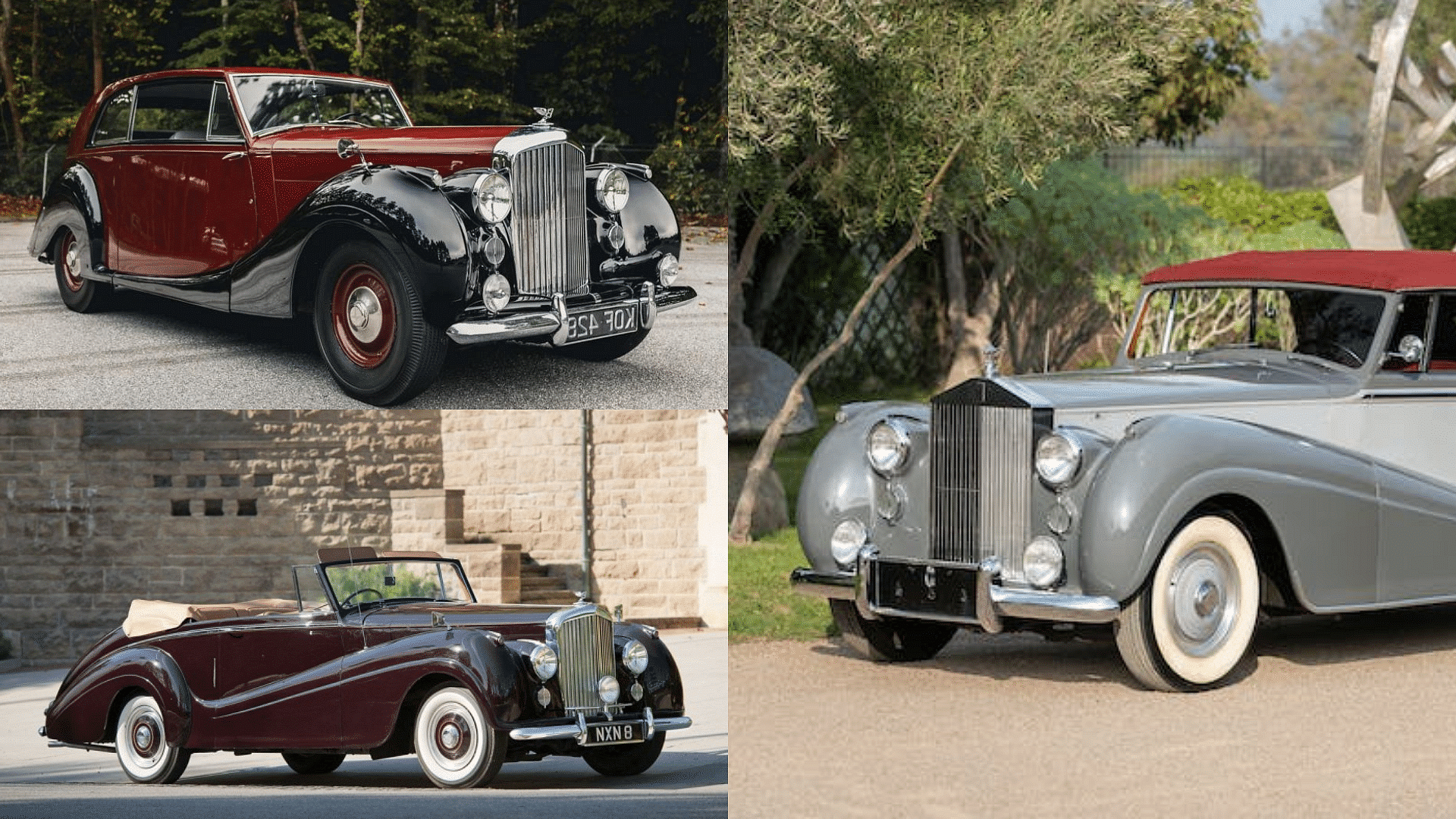 1949 Rolls-Royce Silver Dawn Drophead Coupe design and The Bentley MK VI