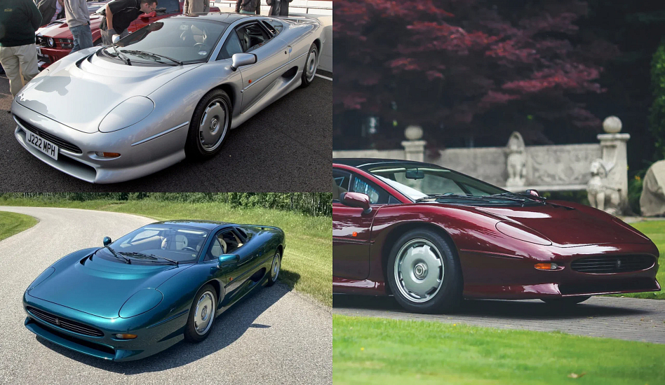 Taking A Trip Down The Memory Lane With The Jaguar XJ220