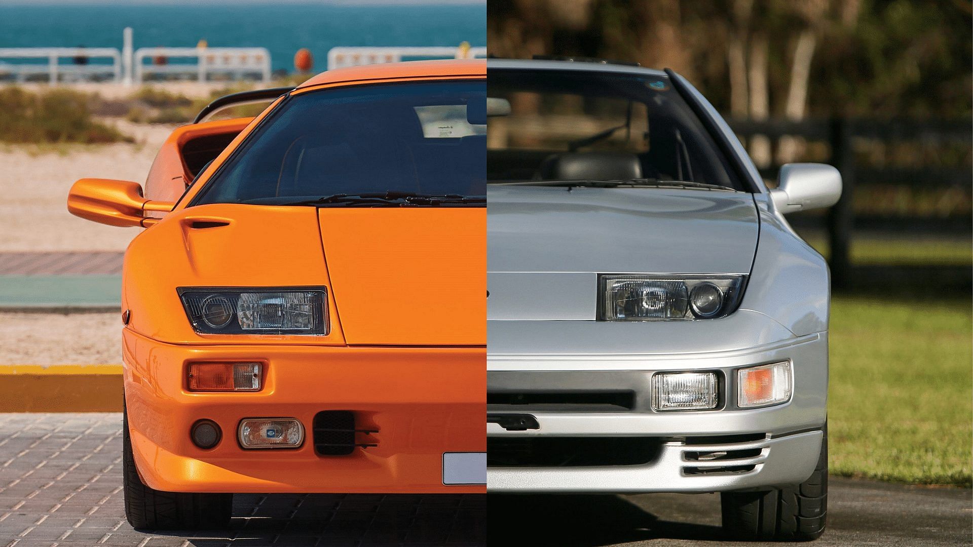 Lamborghini Diablo VS Nissan 300ZX