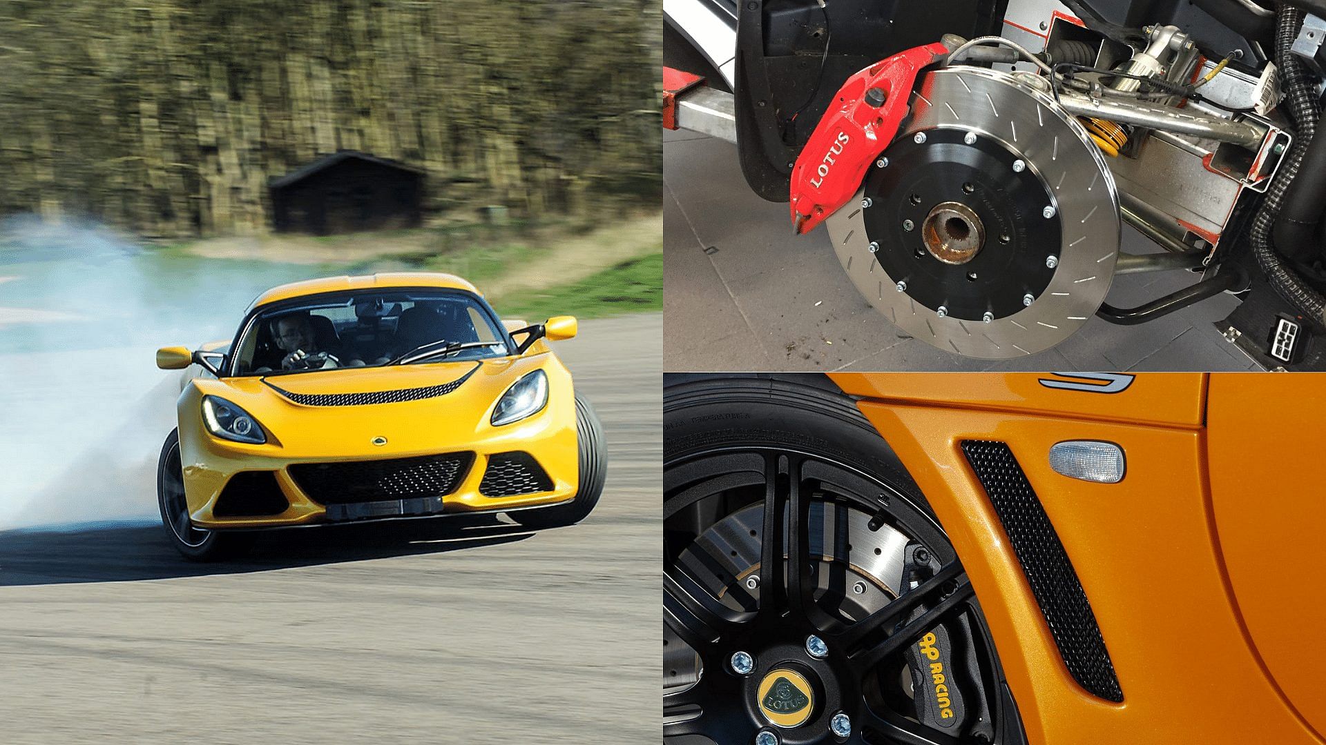 Yellow Lotus Exige - Brakes AOK