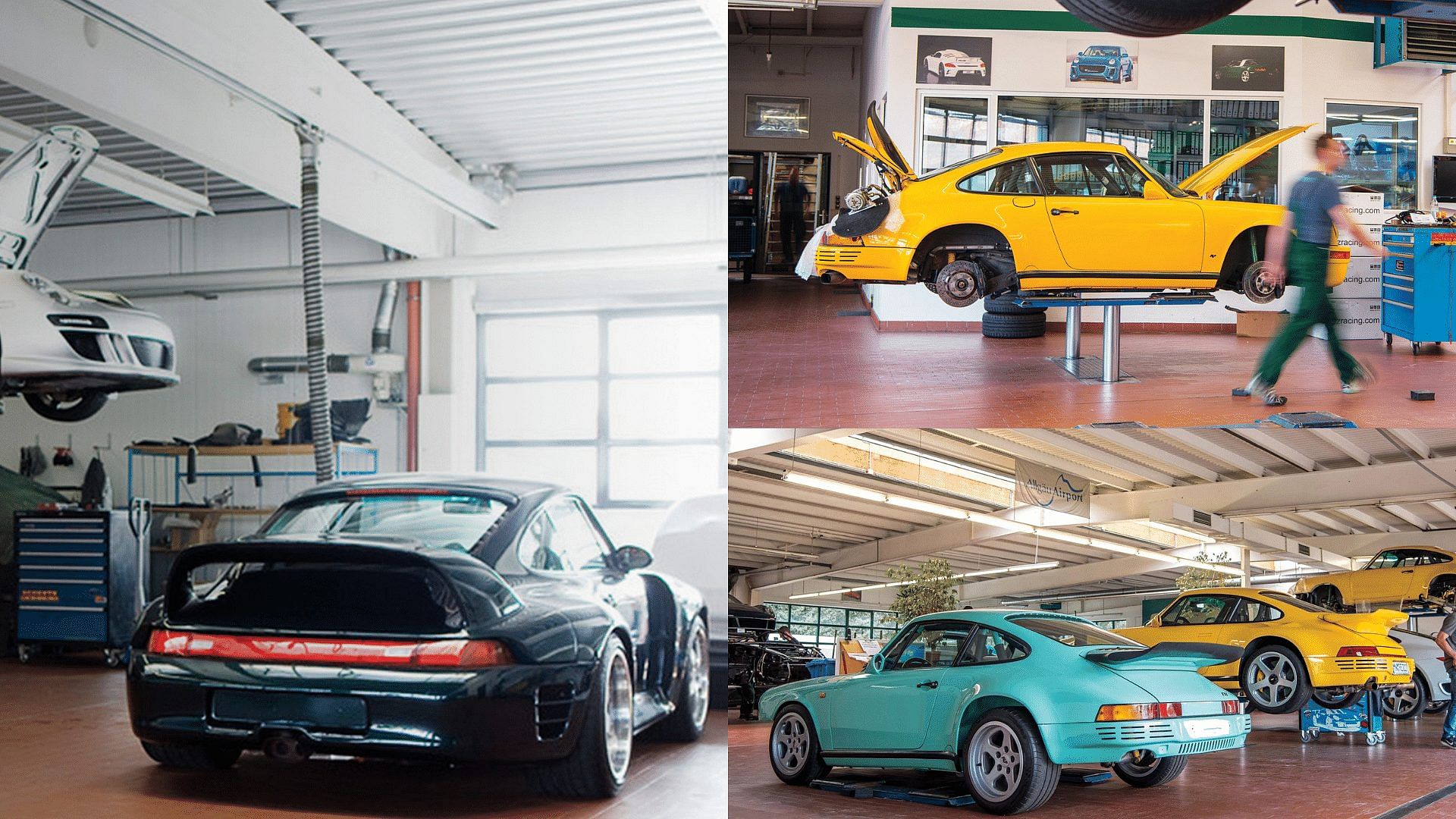 RUF CTR models from factories