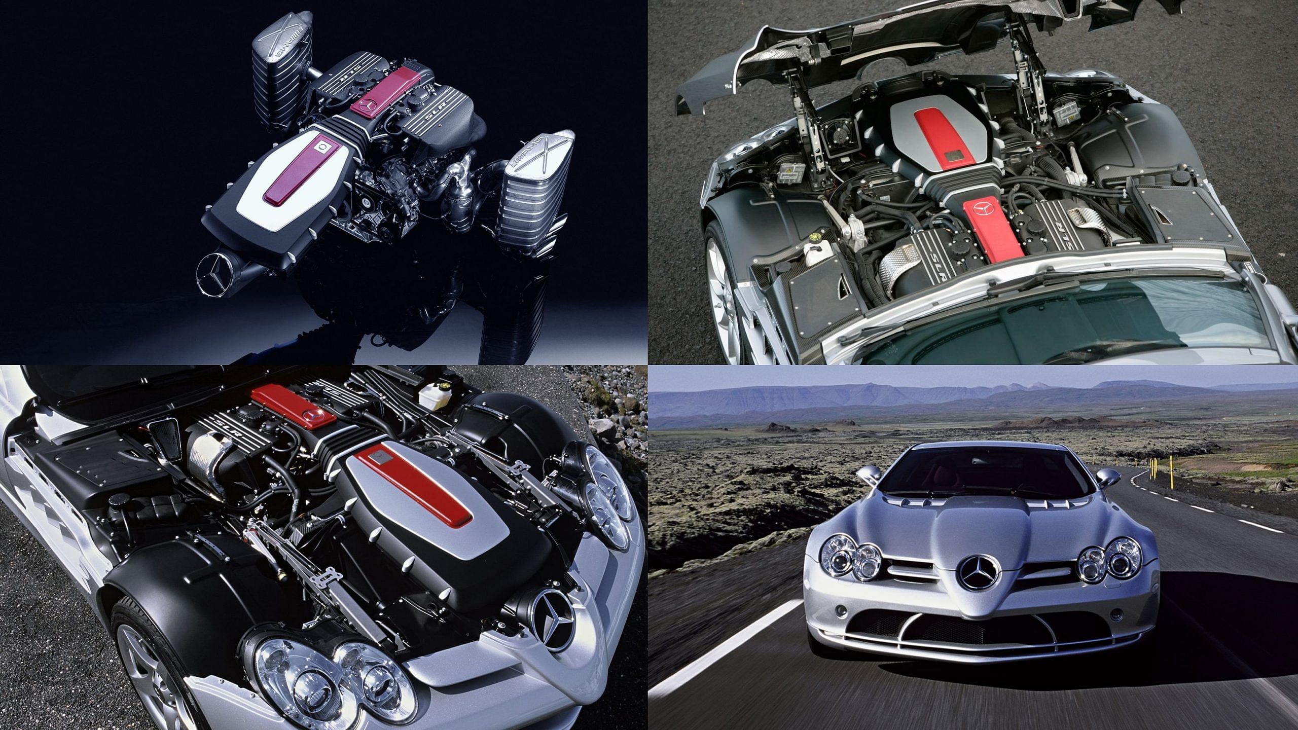 Mercedes-Benz SLR Mclaren - AMG engine