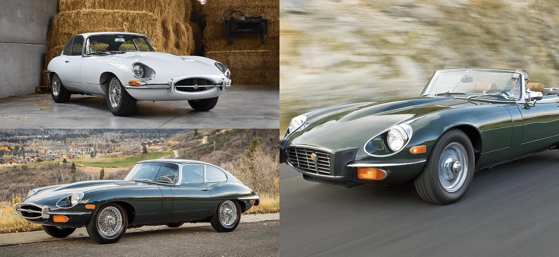 Jaguar E-type Series 1, 2, and 3