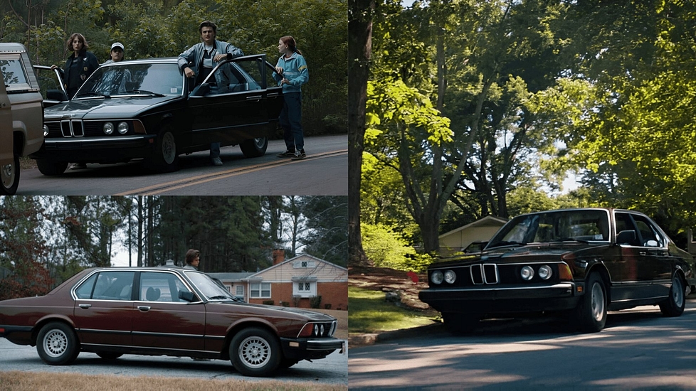 The Journey of Steve Harrington's BMW 733i in Stranger Things