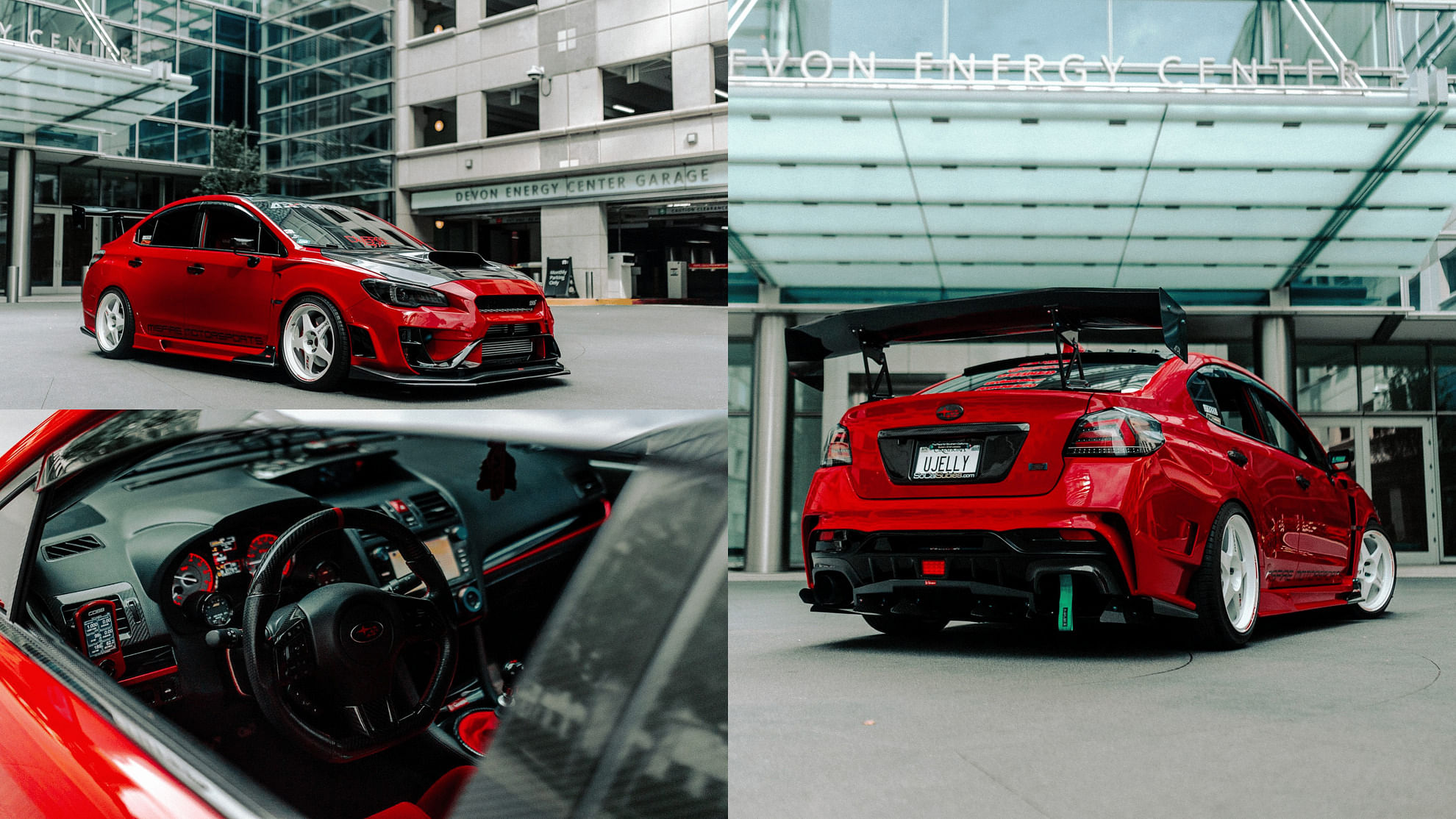 power house amuse red wrx sti