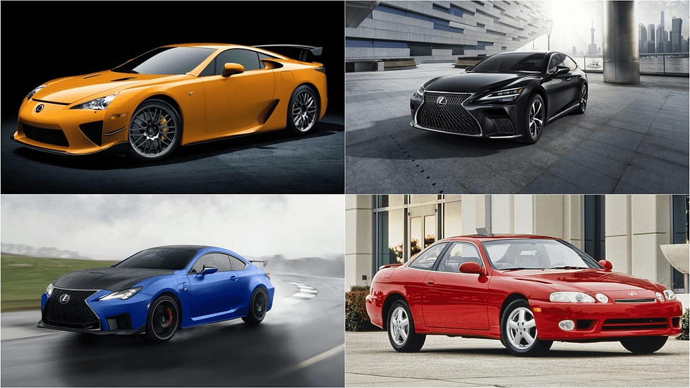 Fastest Lexus Cars Of Every Decade In The US