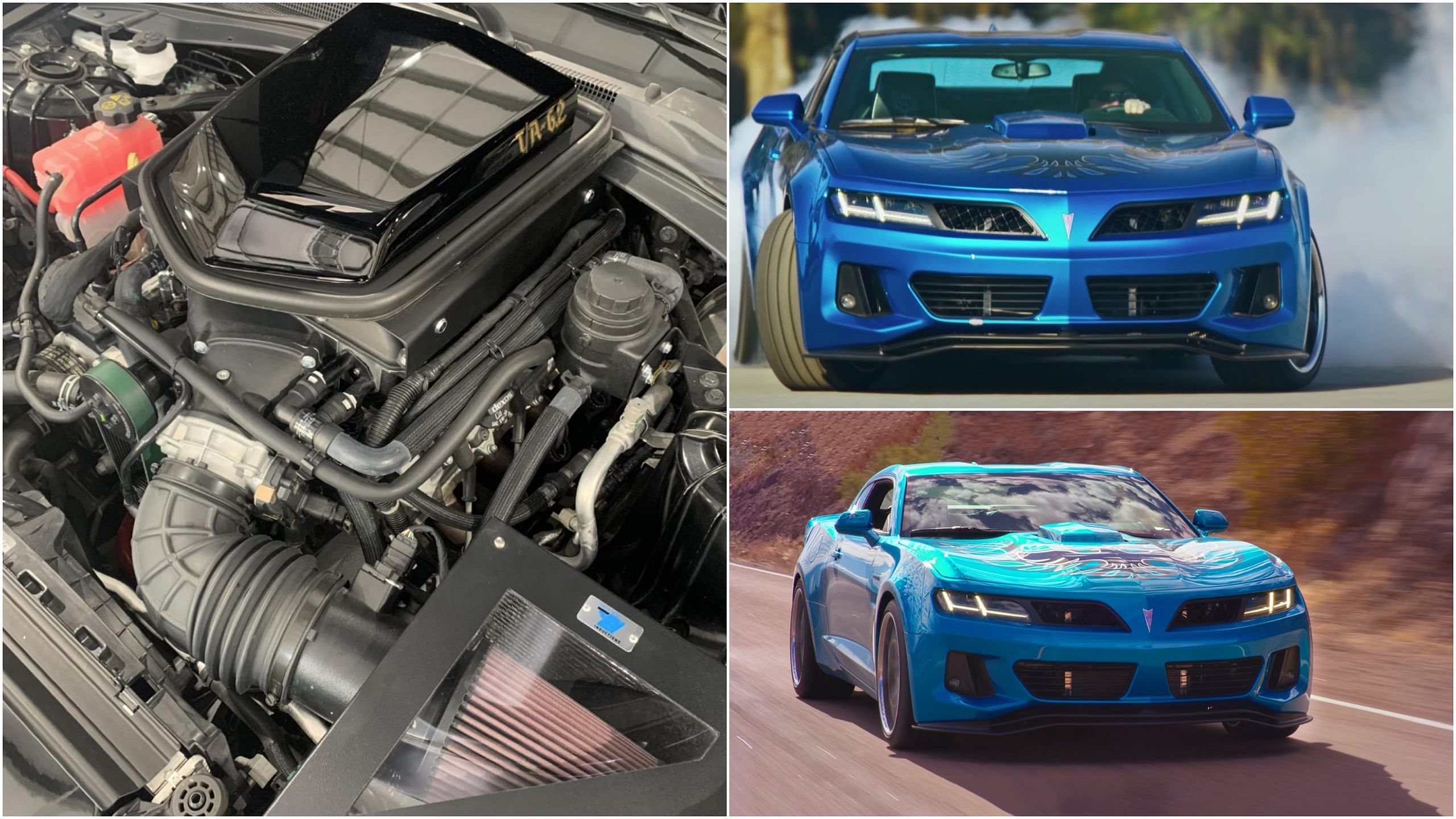 The Trans Am’s engine and mechanics : 