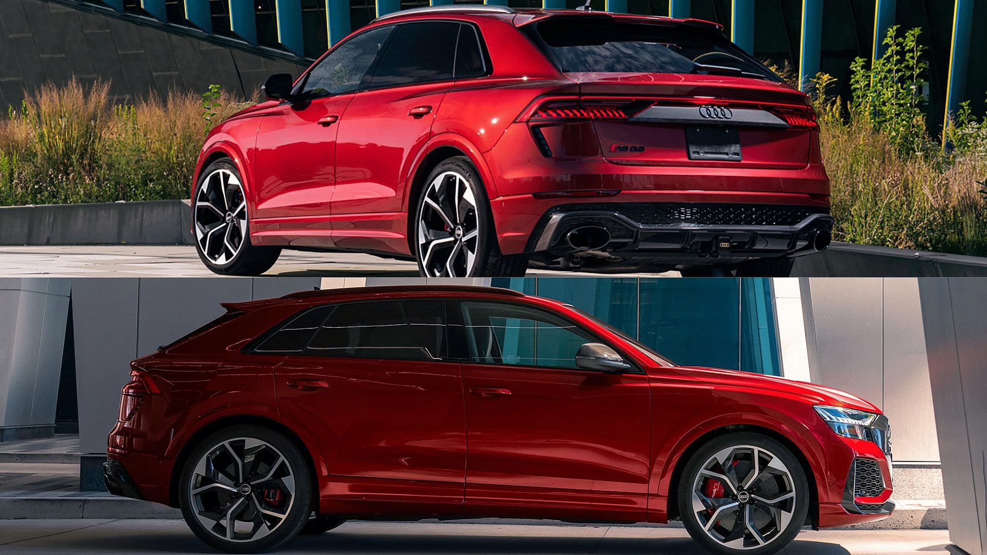 2024 Audi rsq8 in tango red exterior 