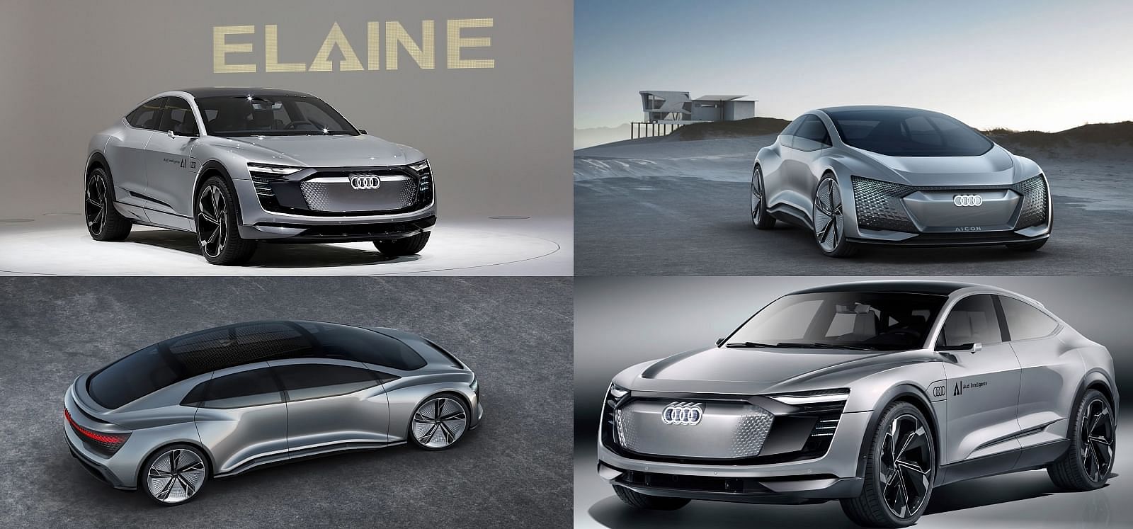 Parents of the A9: The Elaine SUV and the Aicon Saloon?