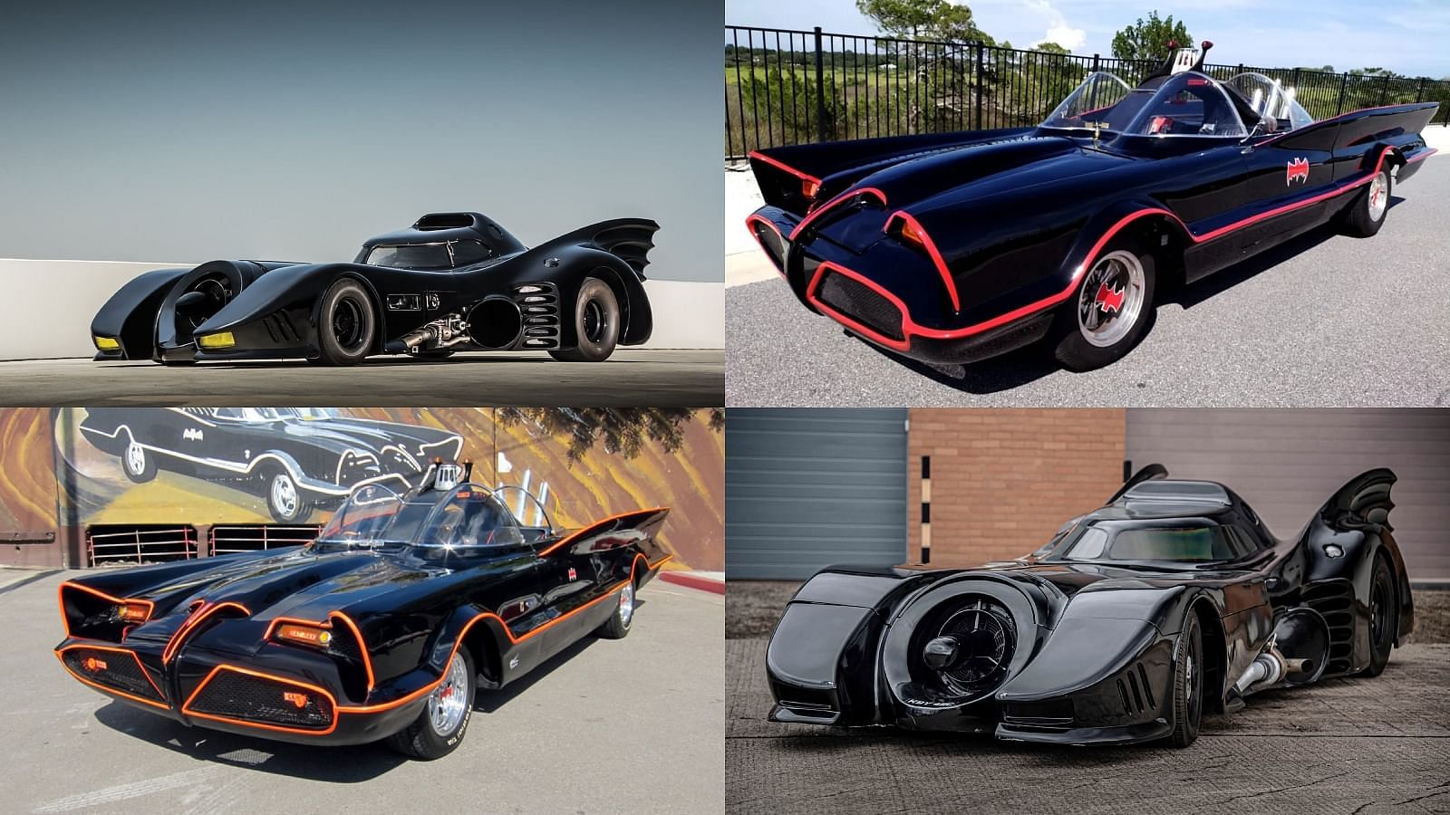 The Evolution of the Batmobile