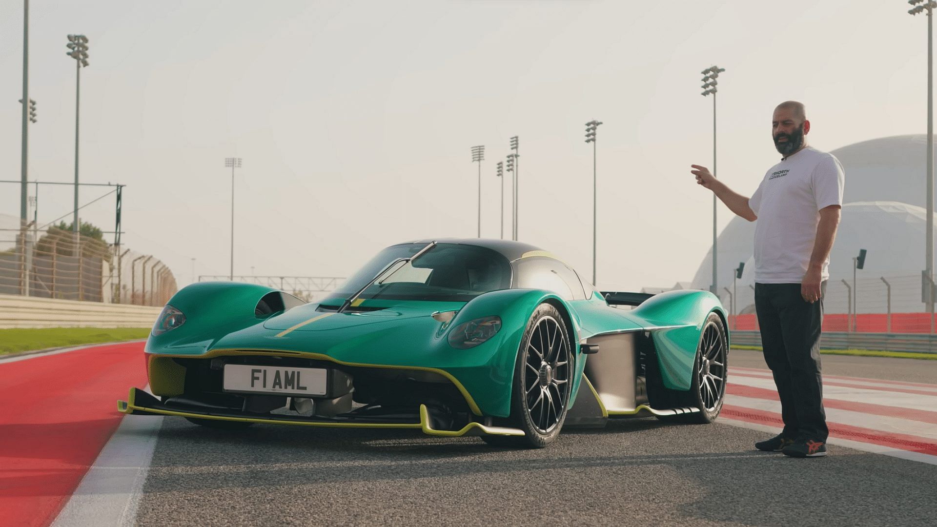 Green Aston Martin Valkyrie