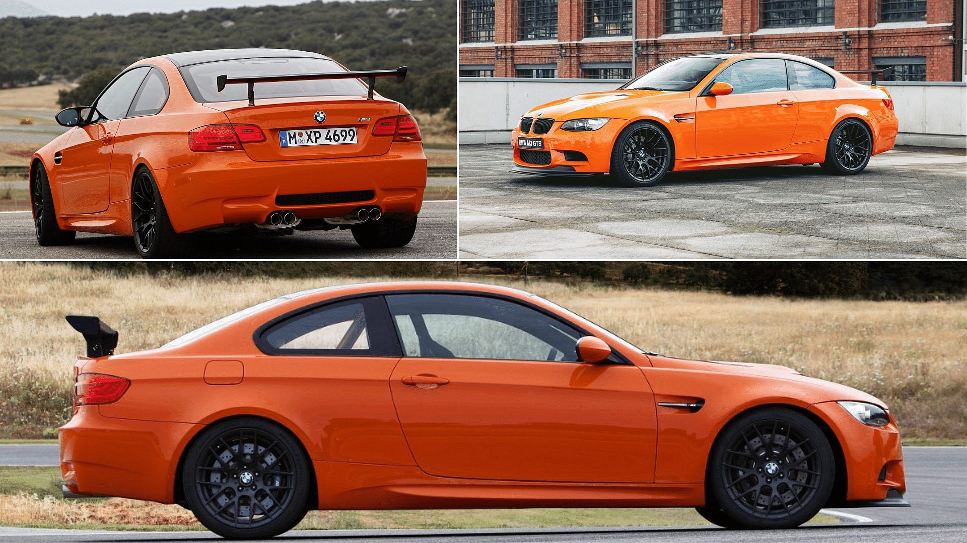 Orange 2010 BMW E92 M3 GTS