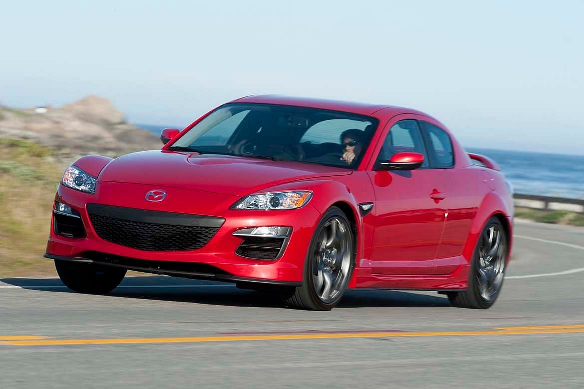 Red 2011 Mazda RX-8