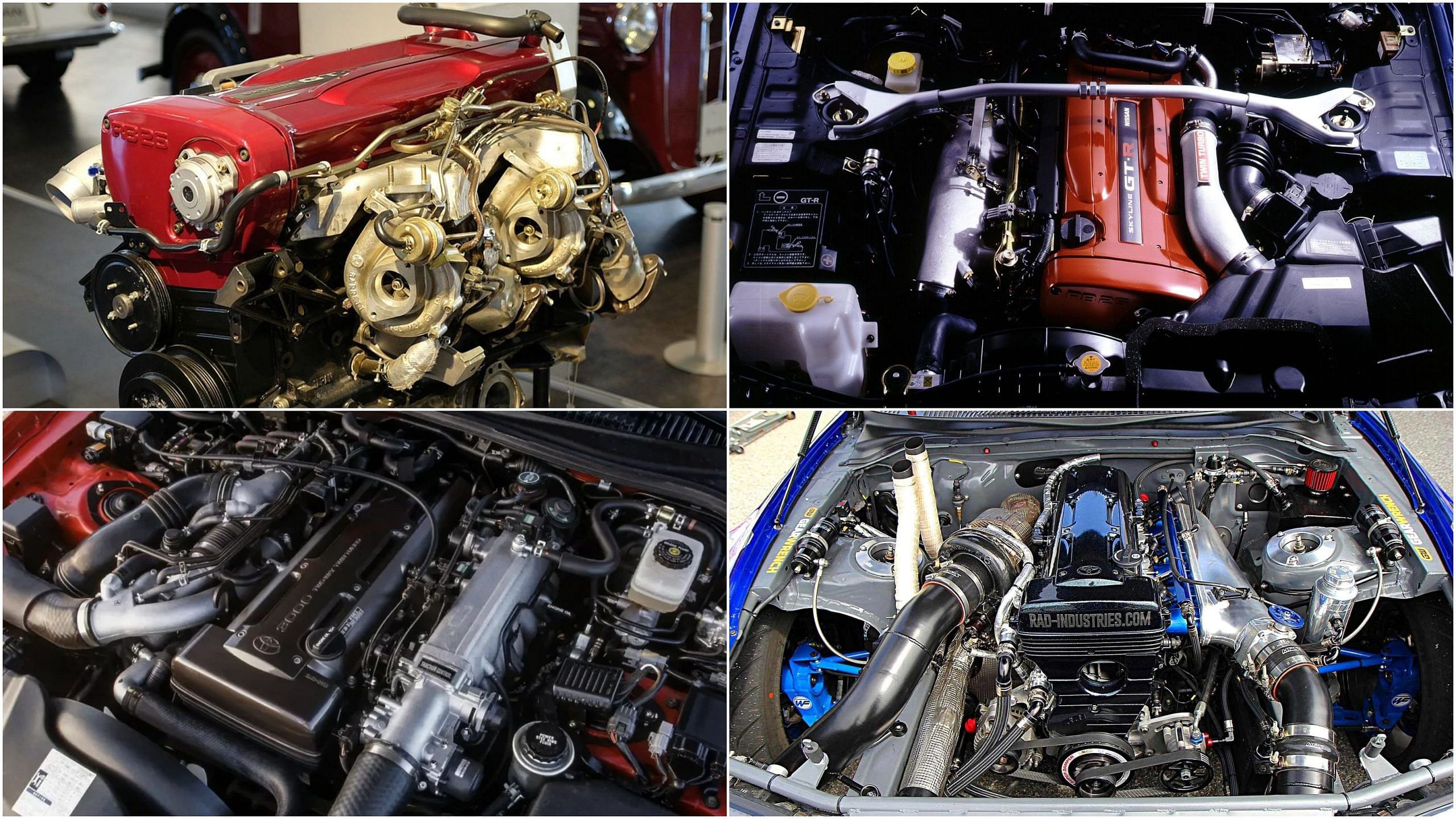 The RB26 Engine Vs The 2JZ Engine: