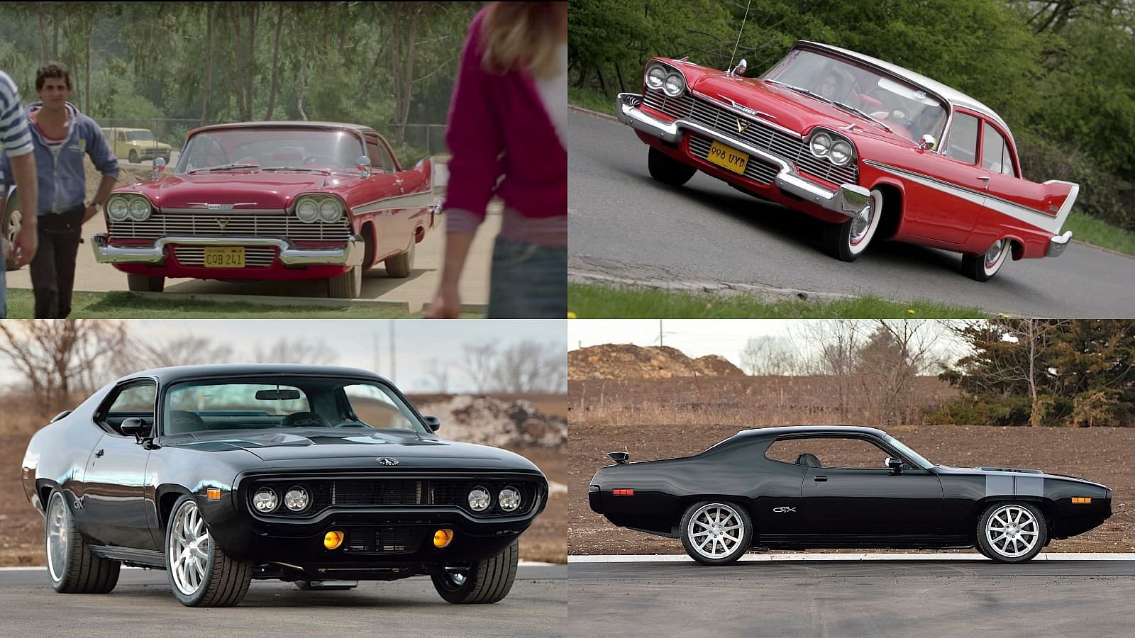 Plymouth Muscle Cars on the Silver Screen