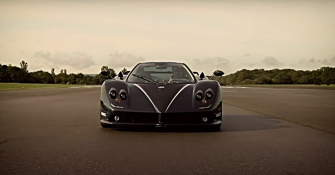 Grey 2010 Pagano Zonda R front