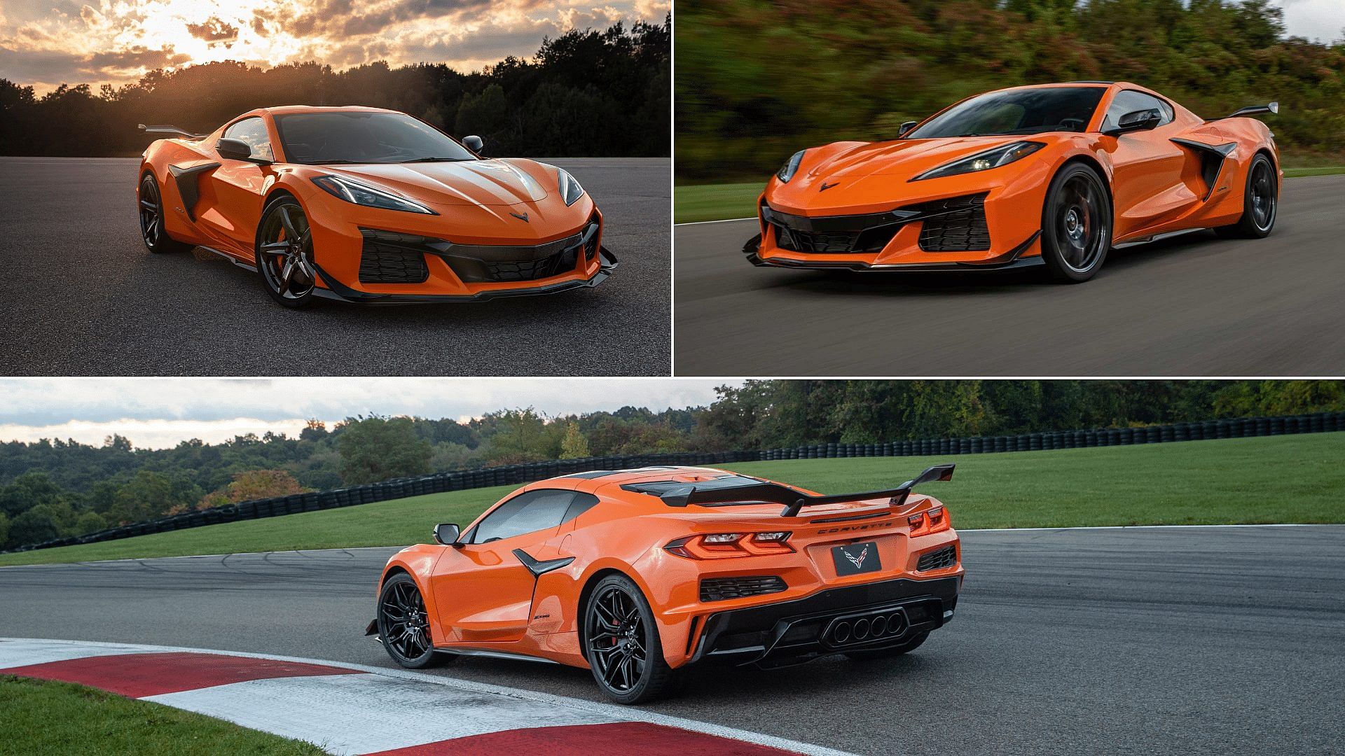 Orange 2023 Chevrolet Corvette Z06