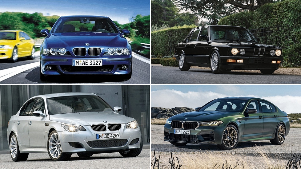 The Fastest BMW M5 Models Ever Made In Its Six Generations Of Production Time