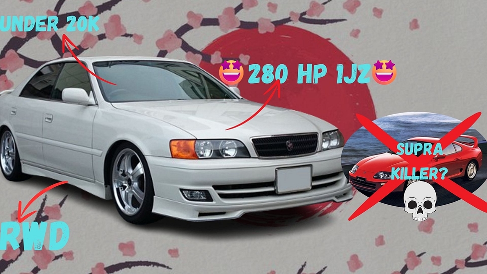 The JZX100 Toyota Chaser Is A 280 HP Nissan Killer: 1JZ Legends