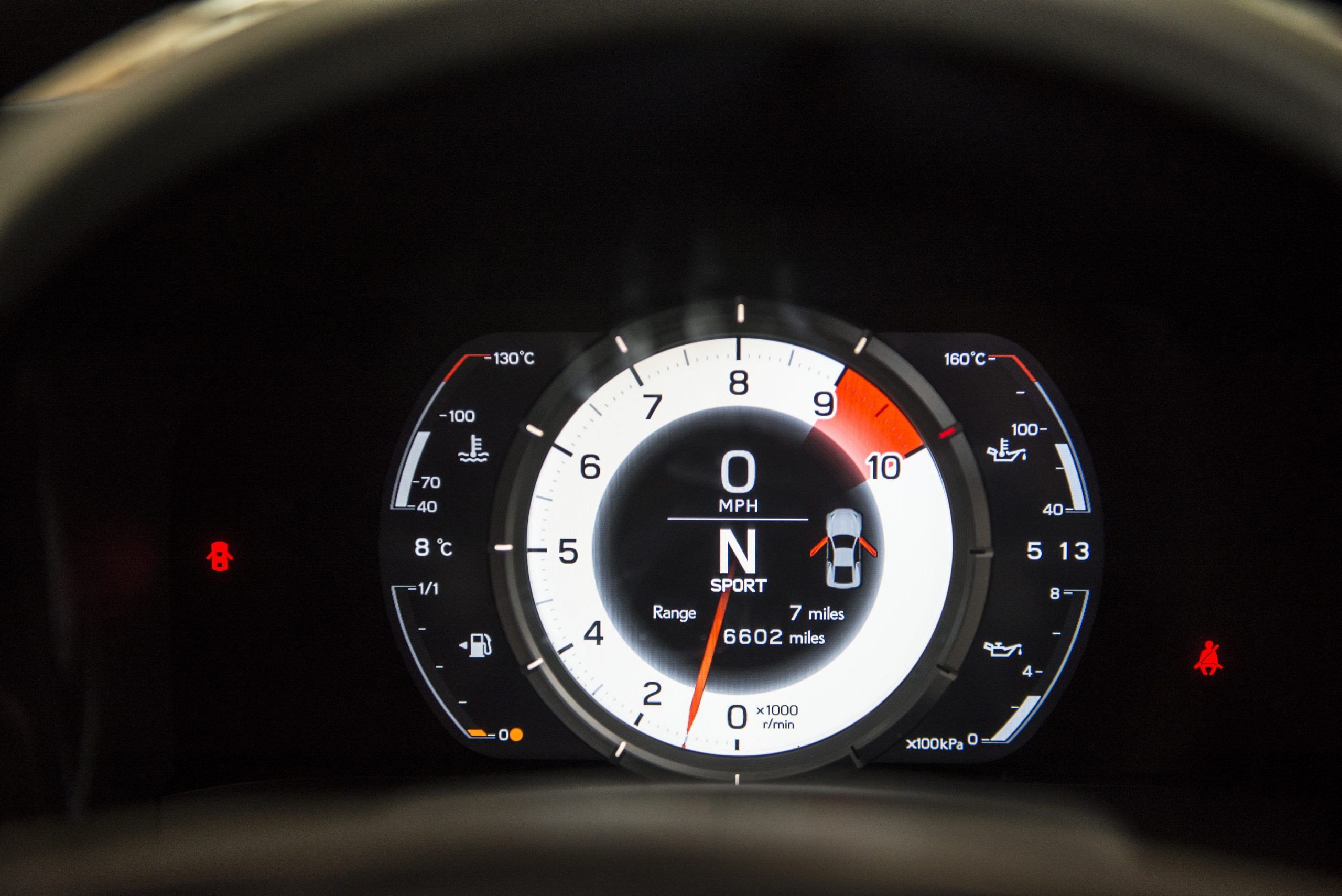 Lexus LFA Instrument Cluster